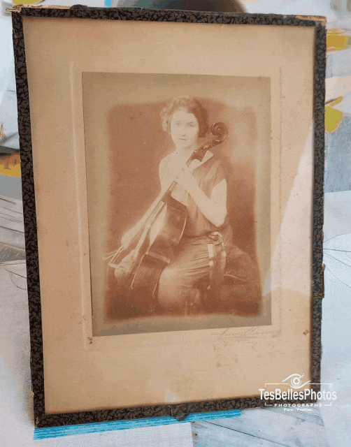 Optimisation d'une photo vintage pour impression grand format